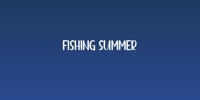 FISHING SUMMER Social Header