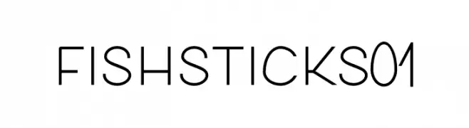 FISHSTICKS01  Fuentes Gratis Descargar