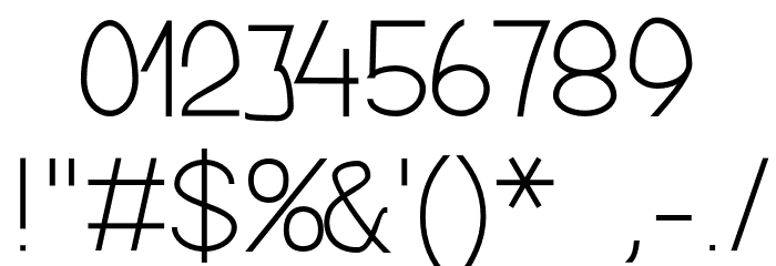 FISHSTICKS01 Font OTHER CHARS