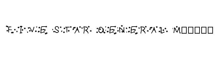 FIVE STAR GENERAL Medium  Free Fonts Download