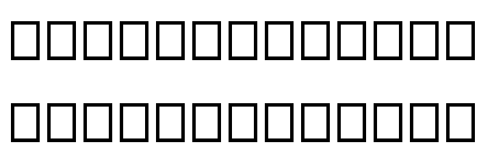 FIVE STAR GENERAL Medium Font LOWERCASE