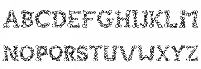 FIZZO-Medium Schriftart Groß