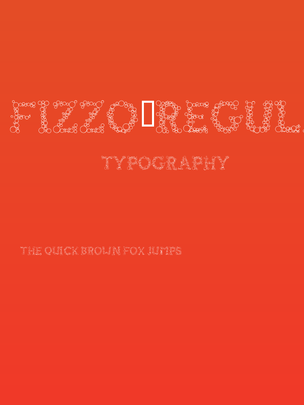 FIZZO-Regular Poster
