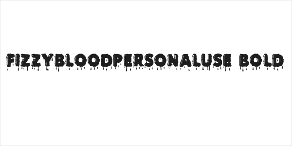 FIZZYBLOODPERSONALUSE-Bold Logo