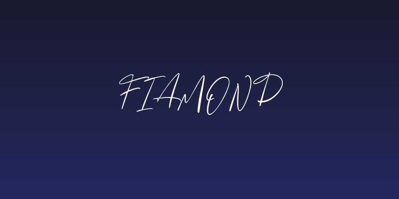 Fiamond Social Header