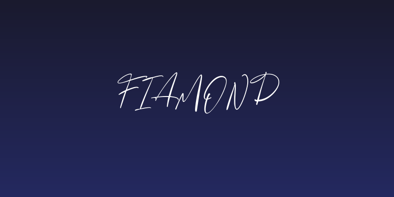 Fiamond Social Header