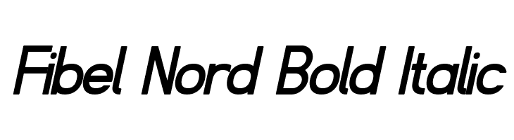 Fibel Nord Bold Italic  les polices de caractères gratuit tlcharger