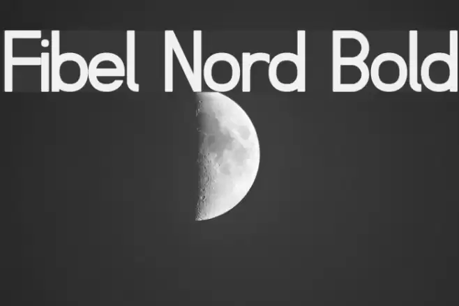 Fibel Nord Bold Font examples