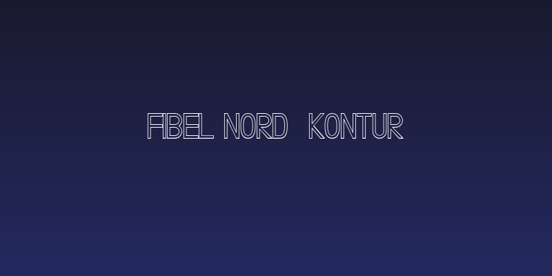 Fibel Nord  Kontur Social Header