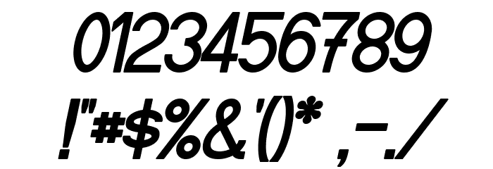 Fibel Sued Bold Italic Font OTHER CHARS