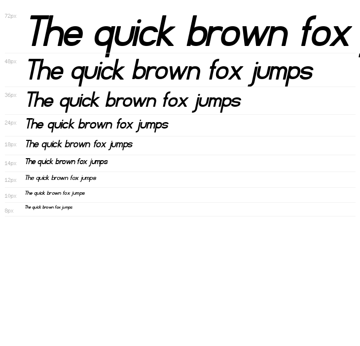 Fibel Sued  Bold Italic Waterfall