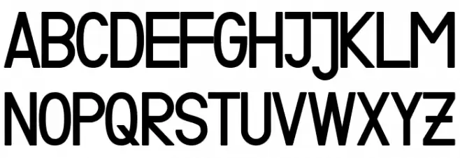 Fibel Sued  Bold Caratteri MAIUSCOLE