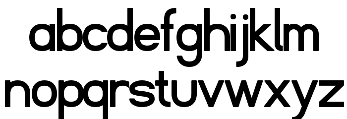 Fibel Sued Bold Font LOWERCASE
