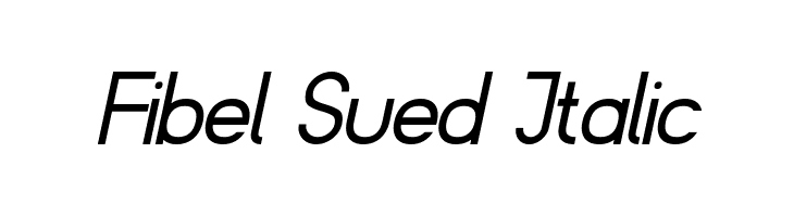 Fibel Sued Italic Font
