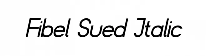 Fibel Sued Italic  免费字体下载