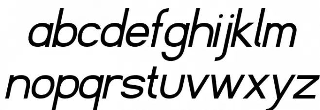 Fibel Sued Italic Fuentes MINÚSCULAS