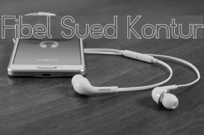 Fibel Sued Kontur Fonte examples