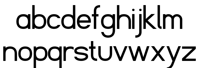 Fibel Sued Font LOWERCASE