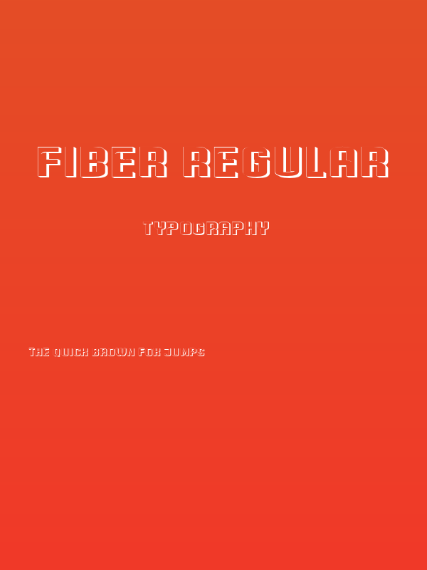 Fiber Regular Poster