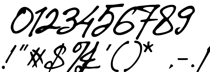 Fibonaccy Journey Font OTHER CHARS