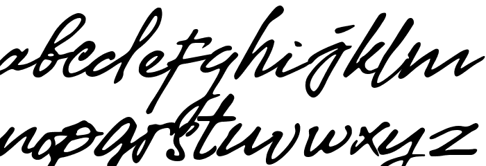 Fibonaccy Journey Font LOWERCASE