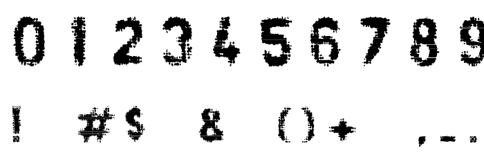 Fibra Font OTHER CHARS