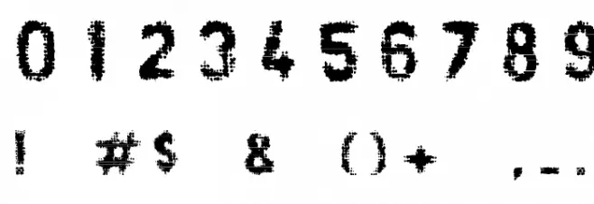 Fibra Font OTHER CHARS