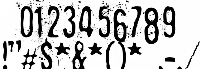 Fibyngerowa Font OTHER CHARS