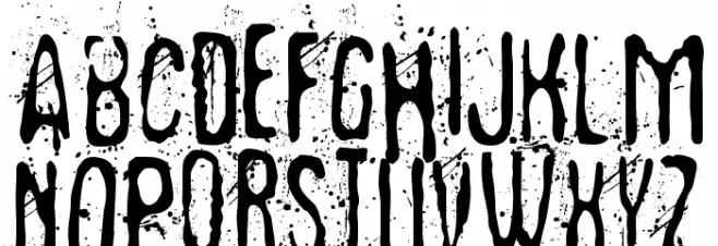 Fibyngerowa Schriftart Groß