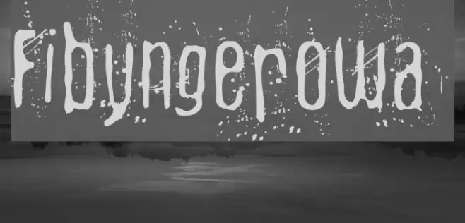 Fibyngerowa Font examples