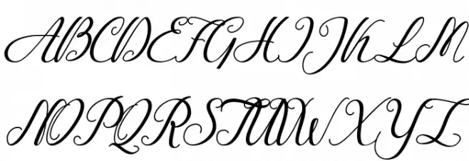 Fiction Italic Polices MAJUSCULES