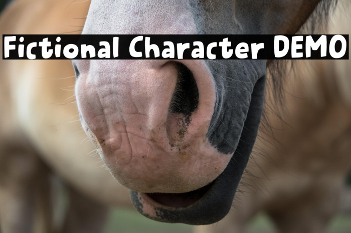 Fictional Character DEMO Example 1