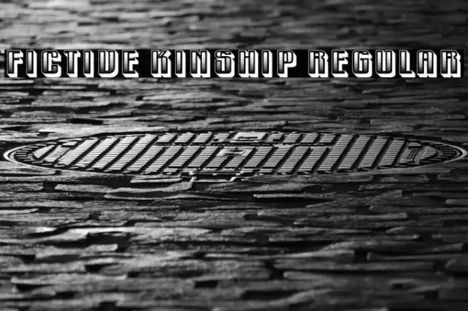 Fictive Kinship Regular Font examples