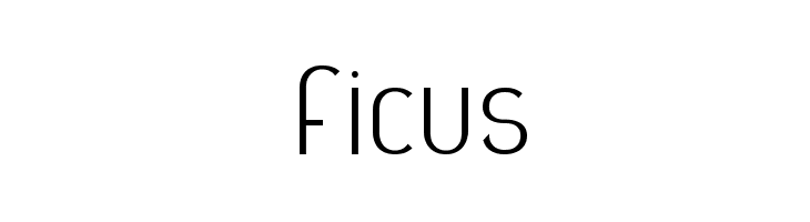 Ficus  नि: शुल्क फ़ॉन्ट्स डाउनलोड
