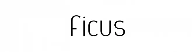 Ficus  免费字体下载