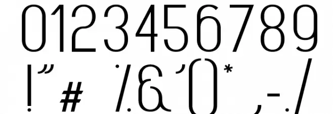 Ficus Font OTHER CHARS