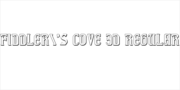 Fiddler's Cove 3D Regular Logo