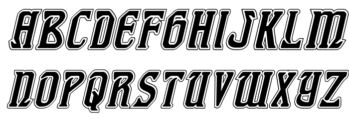 Fiddler's Cove Academy Italic Font LOWERCASE