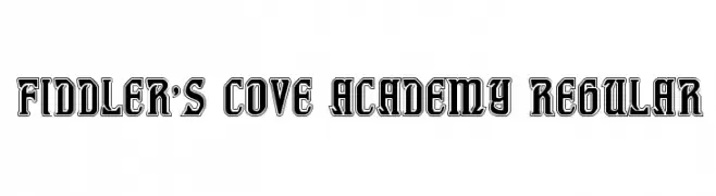 Fiddler's Cove Academy Regular  Frei Schriftart Herunterladen