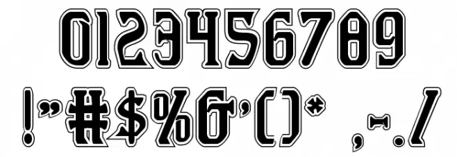 Fiddler's Cove Academy Regular Font OTHER CHARS