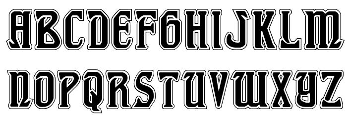 Fiddler's Cove Academy Regular Font LOWERCASE