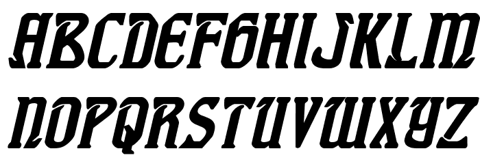 Fiddler's Cove Bold Italic Font LOWERCASE