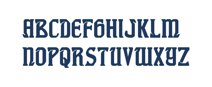 Fiddler's Cove Bold Lowercase