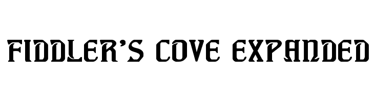 Fiddler's Cove Expanded Font