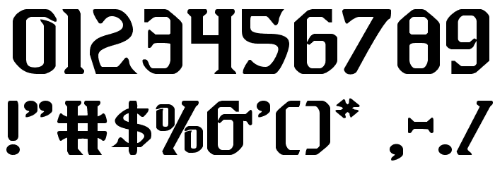 Fiddler's Cove Expanded Font OTHER CHARS