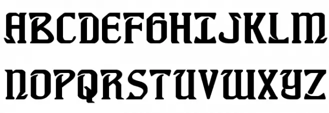 Fiddler's Cove Expanded Font Litere mari