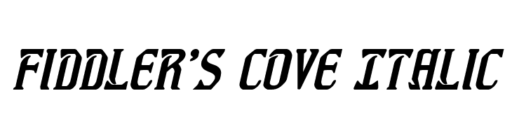Fiddler's Cove Italic Font