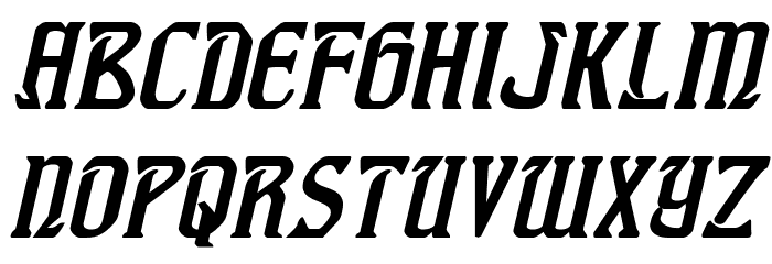 Fiddler's Cove Italic Font LOWERCASE