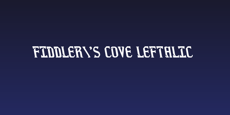 Fiddler's Cove Leftalic Social Header