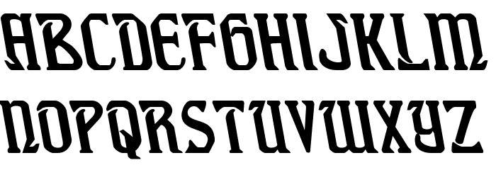 Fiddler's Cove Leftalic Font LOWERCASE